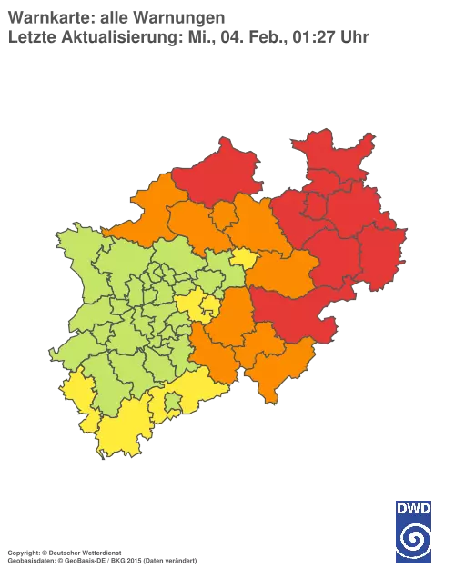 Aktuelle Wetterwarnungen für %region%