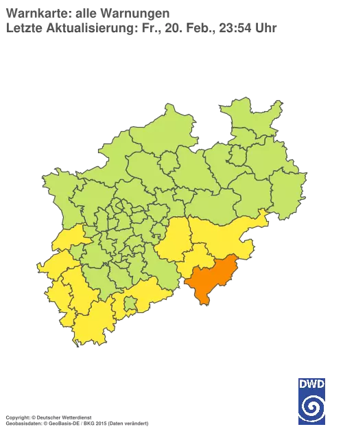 Aktuelle Wetterwarnungen für %region%