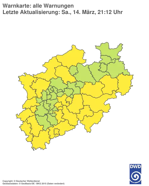 Aktuelle Wetterwarnungen für %region%