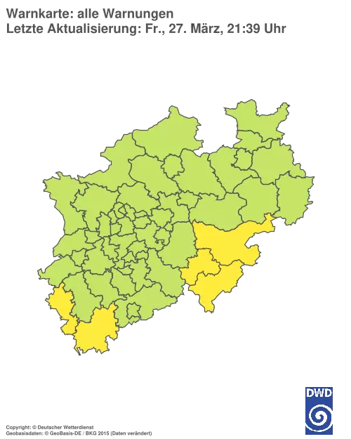 Aktuelle Wetterwarnungen für %region%
