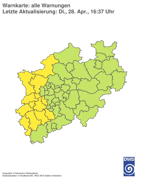 Aktuelle Wetterwarnungen für %region%
