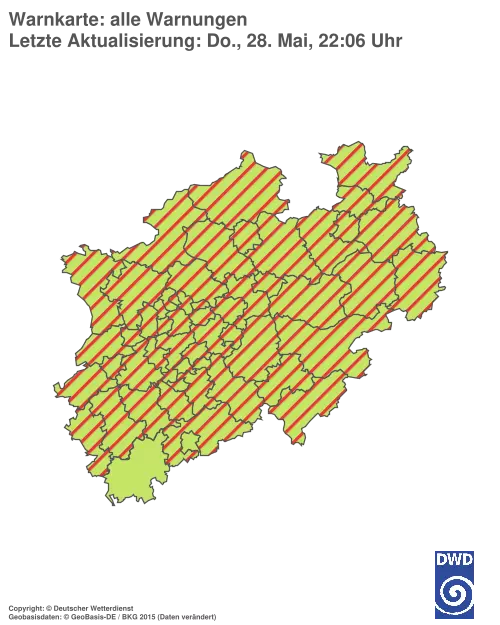 Aktuelle Wetterwarnungen für %region%