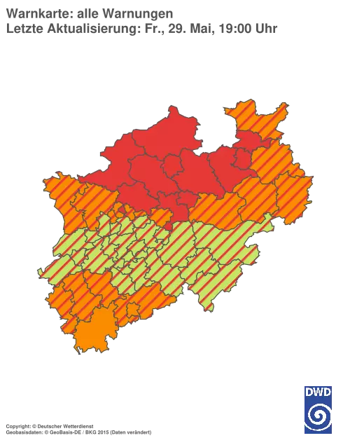 Aktuelle Wetterwarnungen für %region%