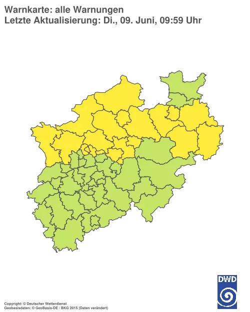 Aktuelle Wetterwarnungen für %region%