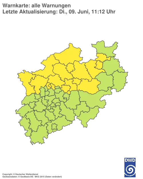 Aktuelle Wetterwarnungen für %region%