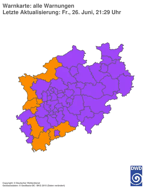 Aktuelle Wetterwarnungen für %region%