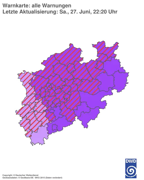 Aktuelle Wetterwarnungen für %region%