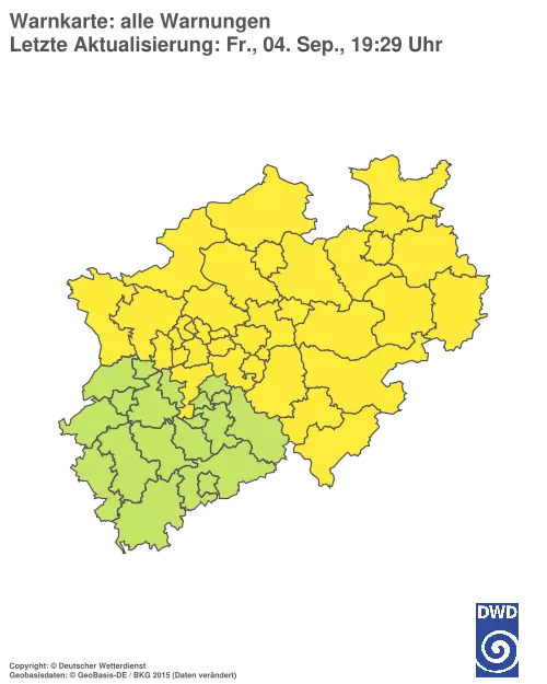Aktuelle Wetterwarnungen für %region%