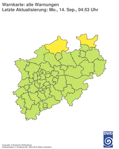 Aktuelle Wetterwarnungen für %region%